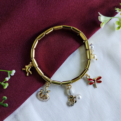 Enchanted Dreams Charm Bracelet ( Anti Tarnish)