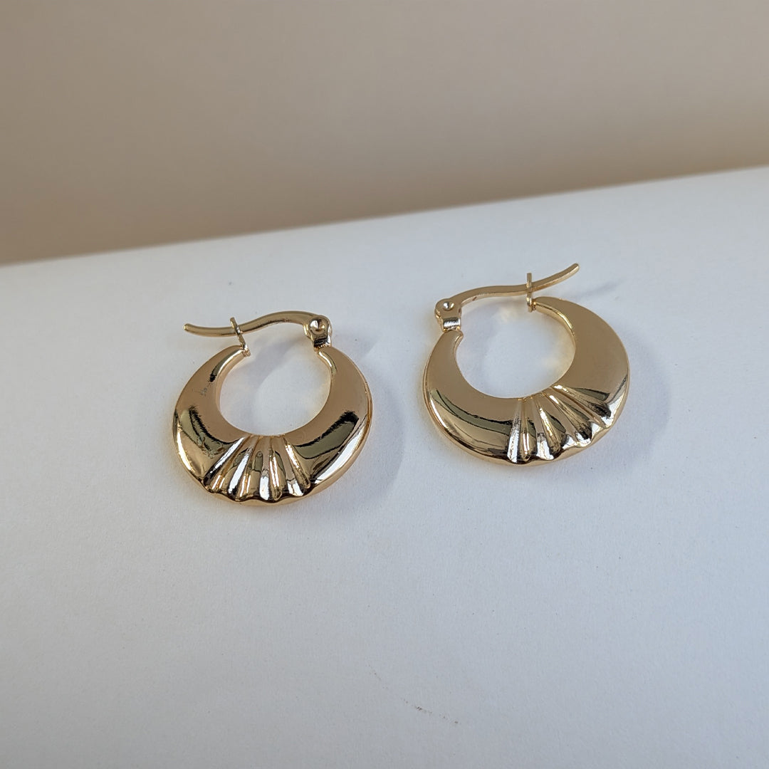 Golden Grace Trio Set Of Earrings For Girls & Women