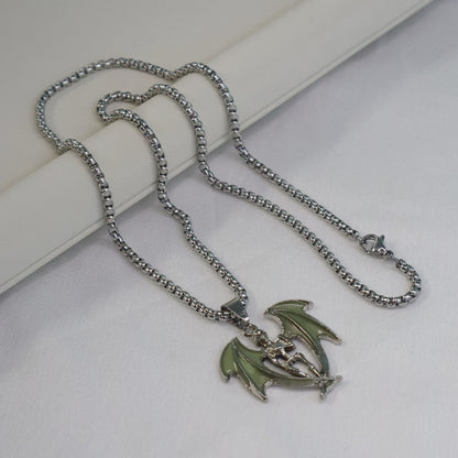 Dark Dragon Pendant For Men