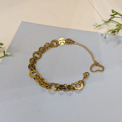 Elegant Cosmic Interlink Designer Bracelet For Girls & Women (Anti-Tarnish)