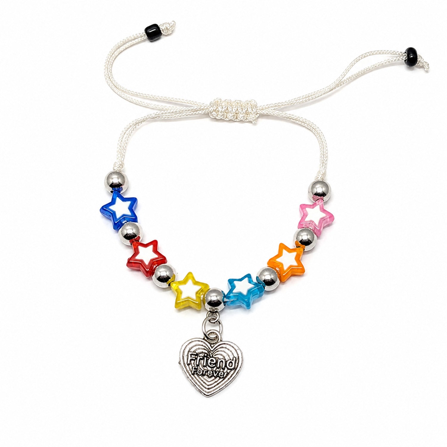 Colorful Star Beaded Bracelet Friendship Day Bracelets for Kids, Boys & Girls