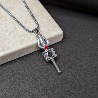 Stylish Lord Shiva Trishul Pendant for Men & Boys