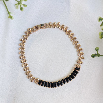 Urban Edge Classic Stainless Steel Tennis Bracelet