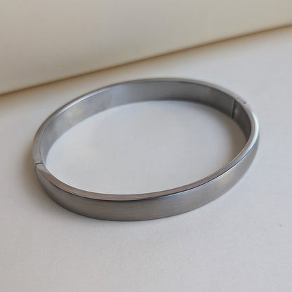 Stylish Matte Finish Stainless Steel Bracelet For Men & Women