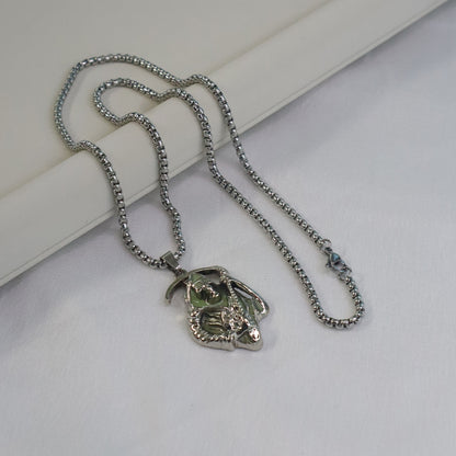 Death Reaper Gothic Pendant For Men