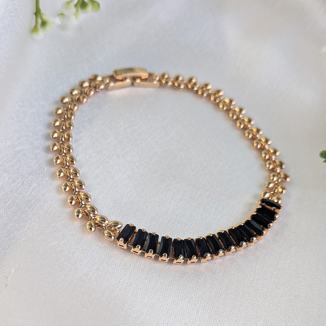 Urban Edge Classic Stainless Steel Tennis Bracelet