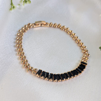 Urban Edge Classic Stainless Steel Tennis Bracelet