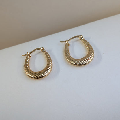 Golden Essence Trio Of Earrings For Girls & Women
