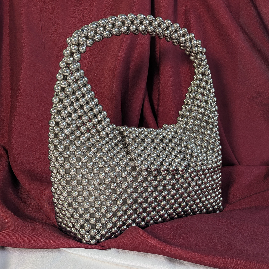 Exquisite Pearl-Embellished Luxury Handbag for Women