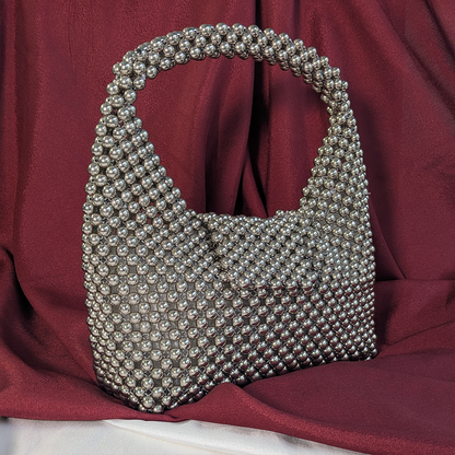 Exquisite Pearl-Embellished Luxury Handbag for Women