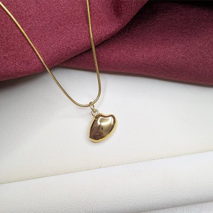 18K Gold Plated Abstract Pattern Shape Pendant for Girls & Women (Anti Tarnish)