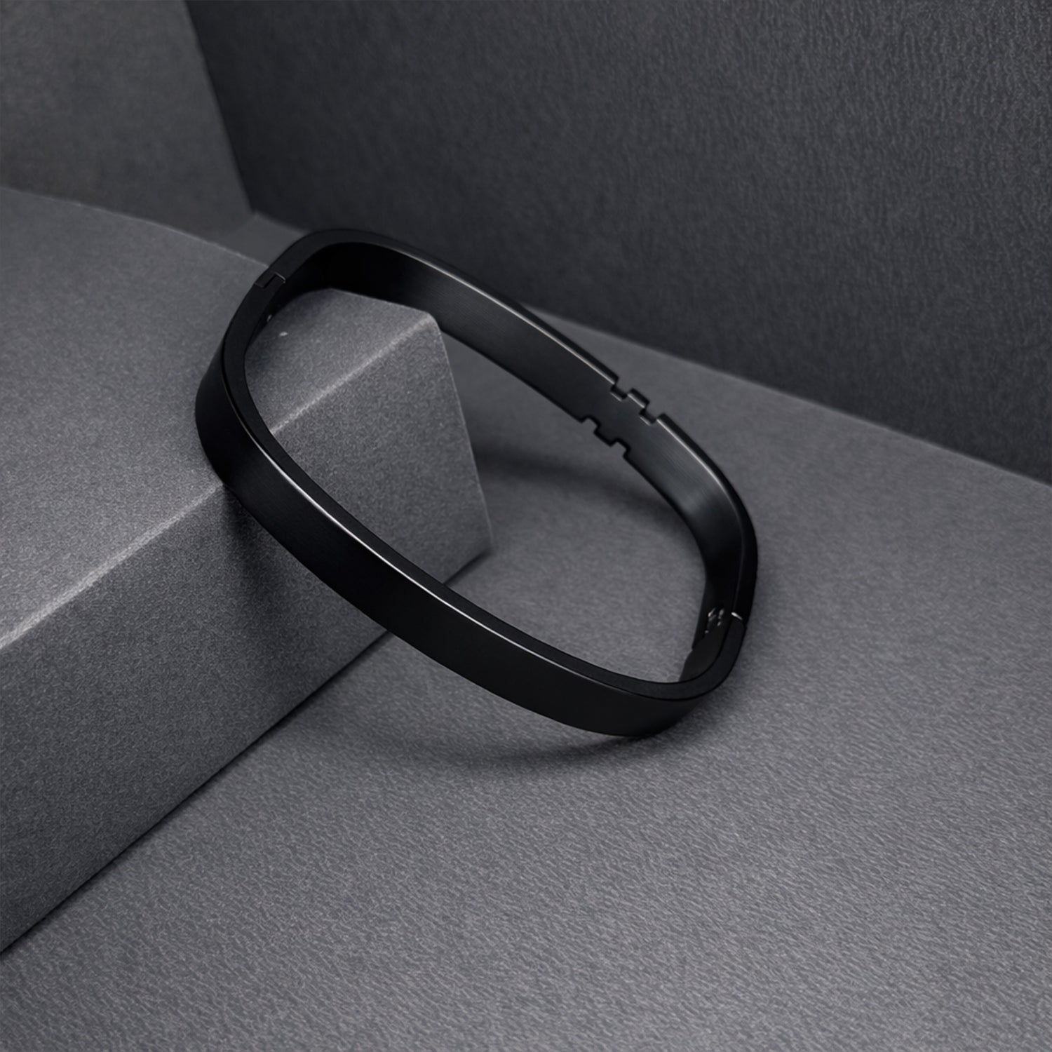 Gold Plated Modern Square Style Bracelet for Men