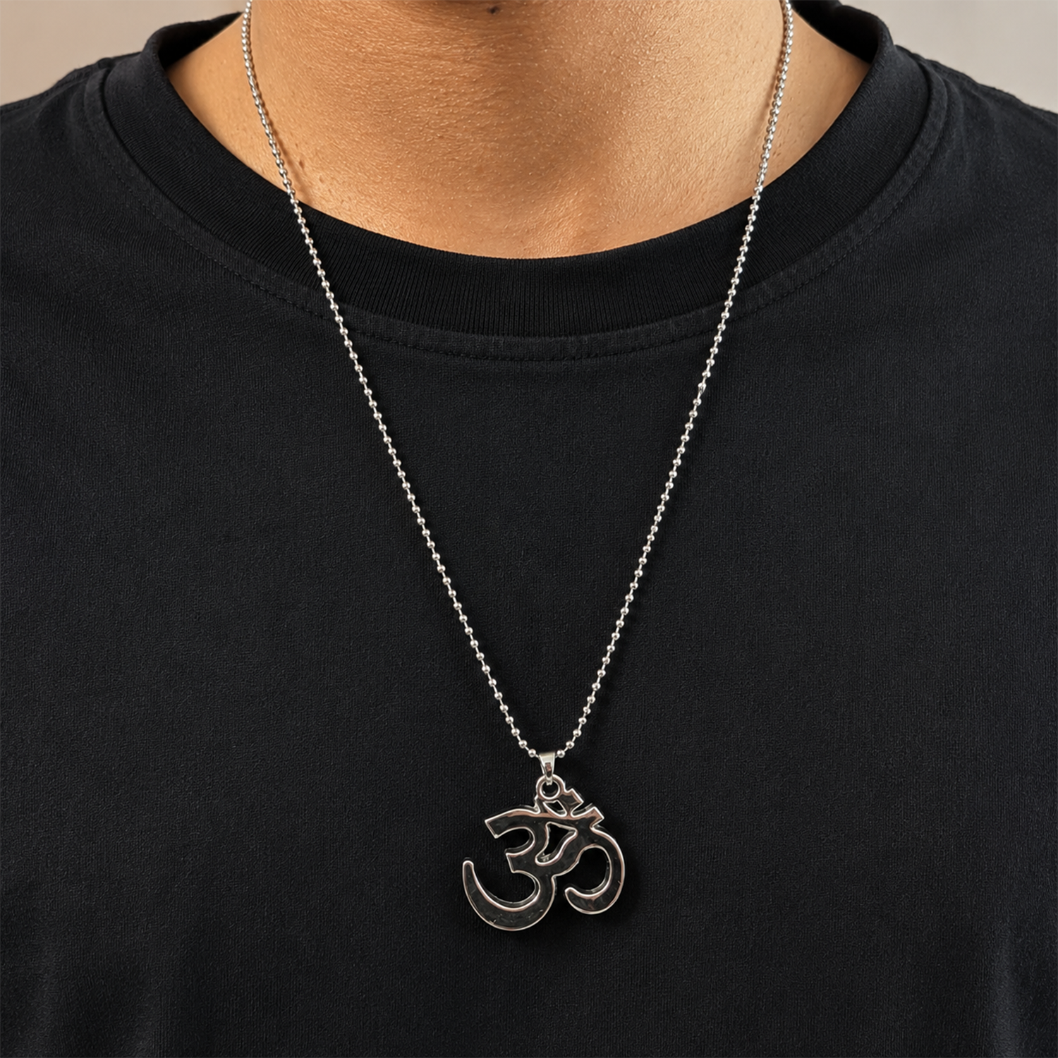 Trendy Spiritual Bold OM Pendant for Men & Boys