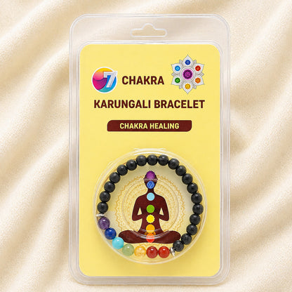 7 Chakra Karungali Bracelet for Men & Women