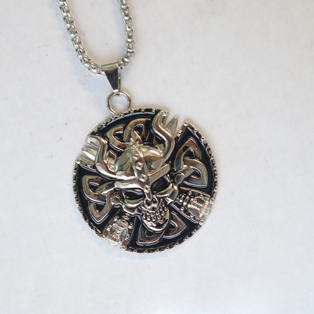 Skull Pirate Emblem Pendant For Men