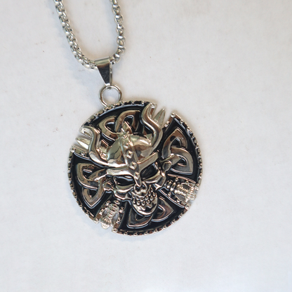 Skull Pirate Emblem Pendant For Men