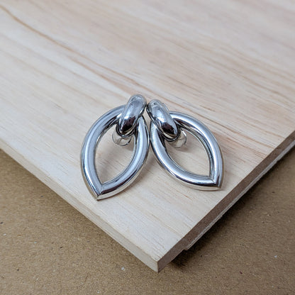 Elegant 5pcs Stainless Steel Unique Earrings Set for Women & Girls