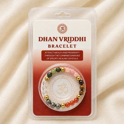 Dhan Vriddhi Crystal Bracelet for Men & Women