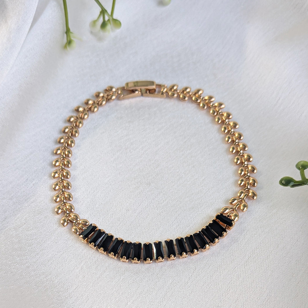 Urban Edge Classic Stainless Steel Tennis Bracelet