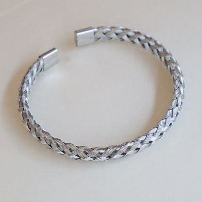 Elegant Interwoven Men's Bracelet