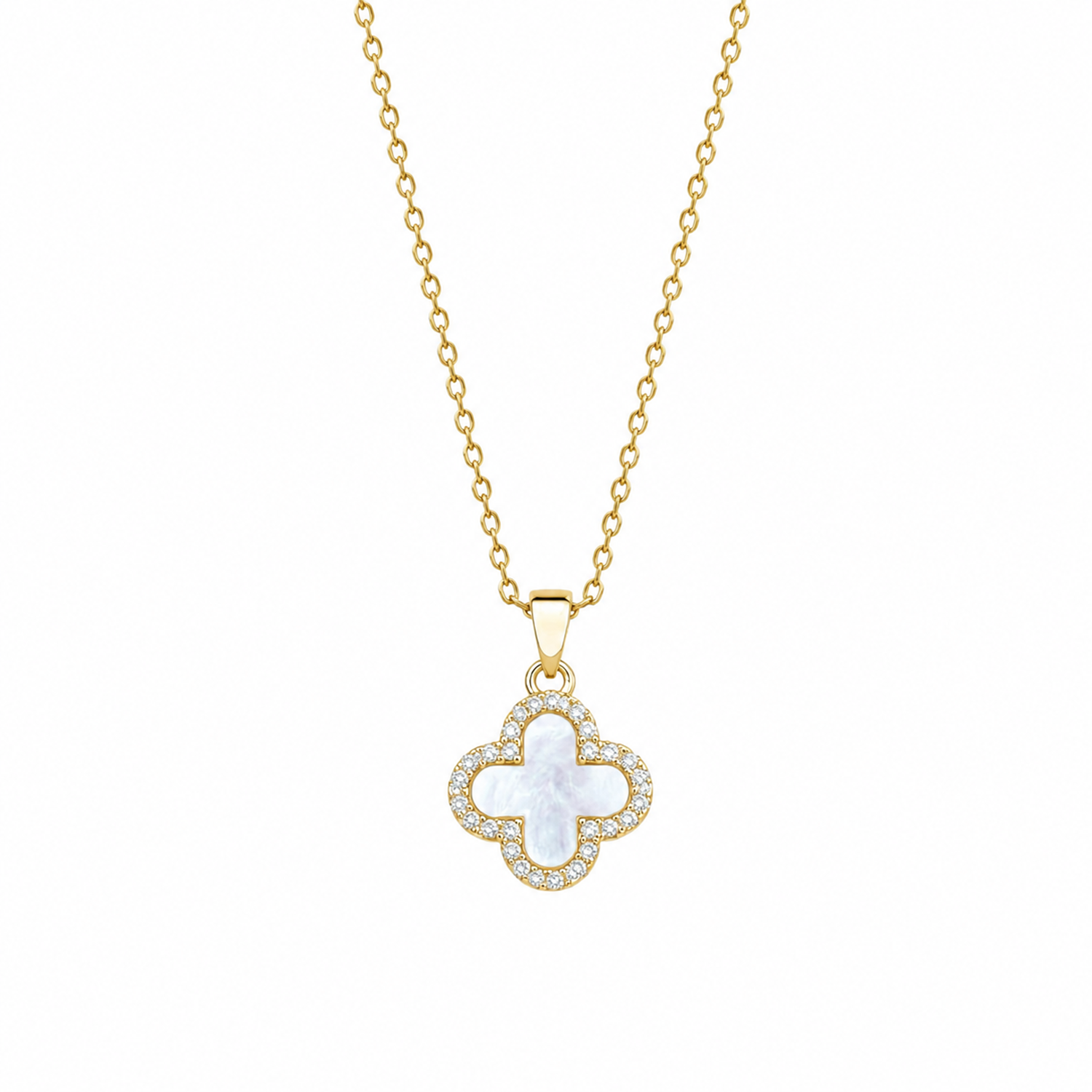 Dazzle Flower CZ Stone Pendant for Girls & Women's
