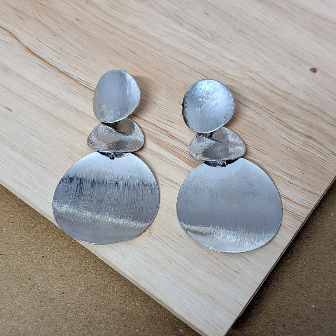 Elegant 5pcs Stainless Steel Unique Earrings Set for Women & Girls