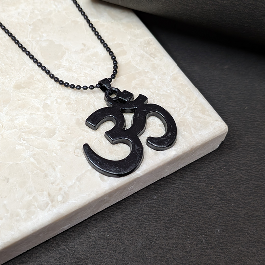 Trendy Spiritual Bold OM Pendant for Men & Boys