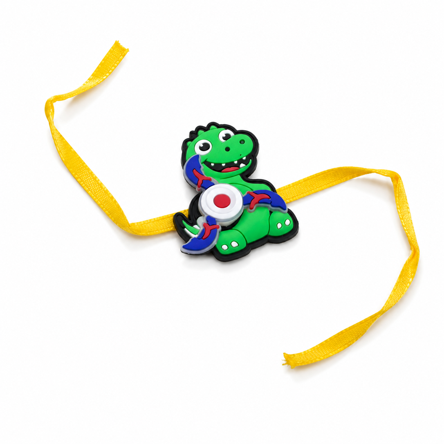 Cute Dinosaur Fidget Spinner Kids Rakhi for Brother