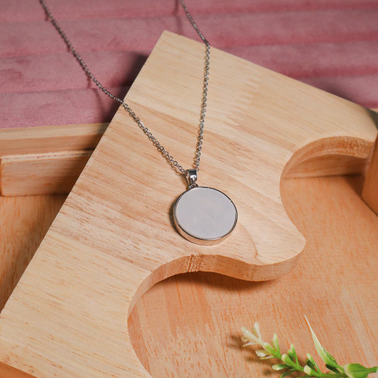 Silver Sterling Sun Pendant Necklace (Anti-Tarnish)