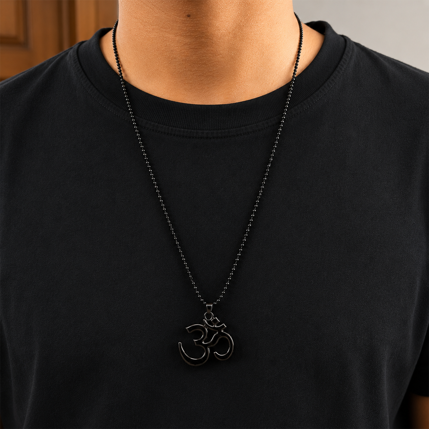 Trendy Spiritual Bold OM Pendant for Men & Boys