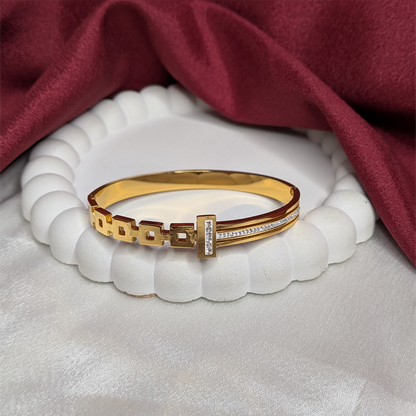 AD Stone Reagan Luxe Cuff Link Bracelet for Girls & Women