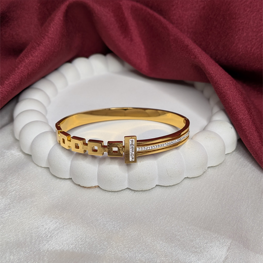 AD Stone Reagan Luxe Cuff Link Bracelet for Girls & Women