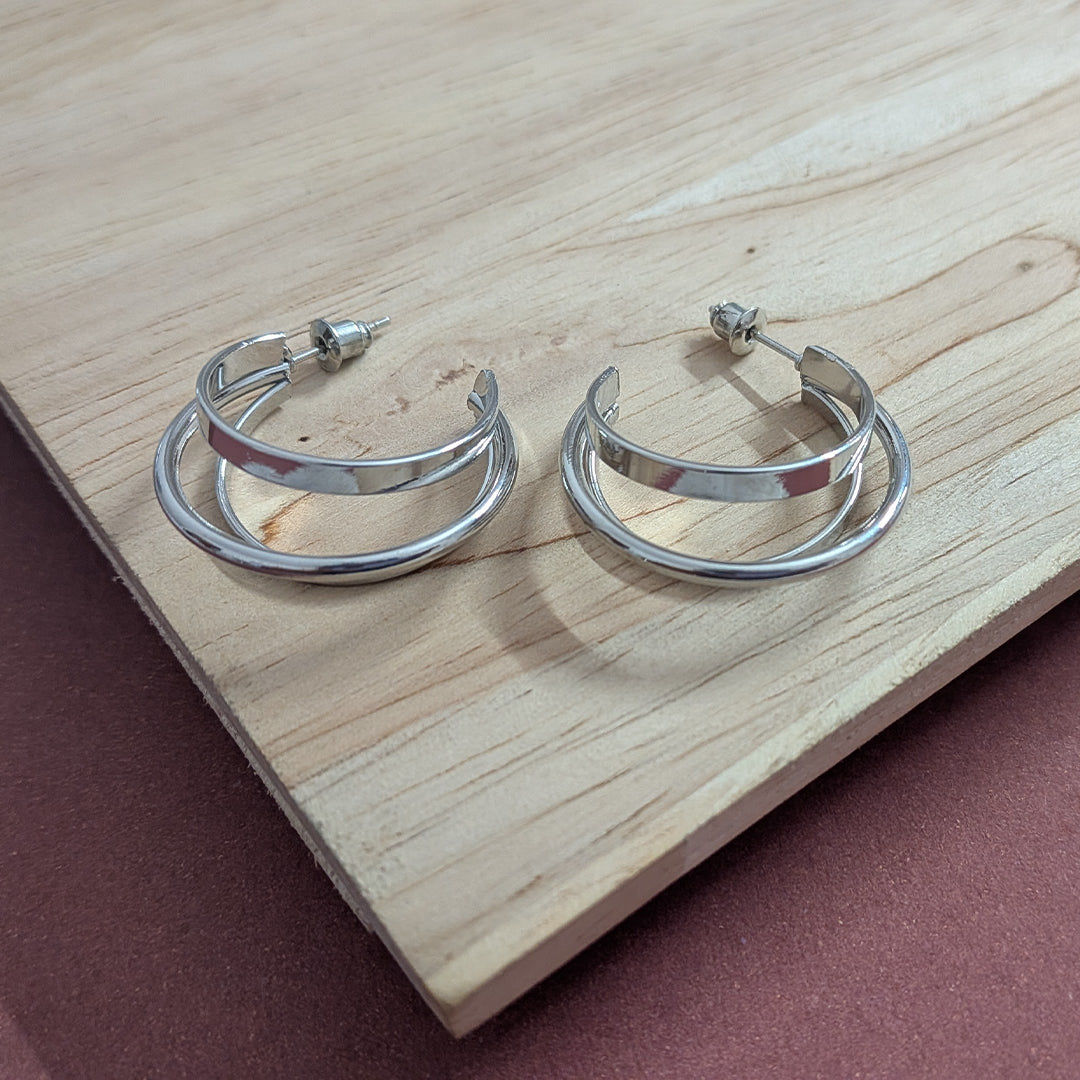 Elegant 5pcs Vintage Chunky Stud Earrings Set for Women & Girls