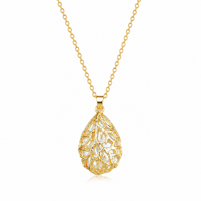 Filigree Teardrop Pendant for Girls & Women's