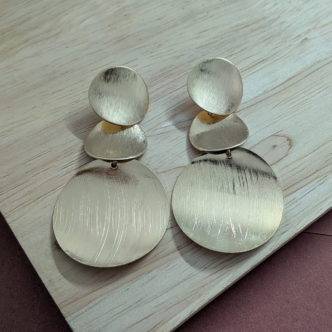 Elegant 5pcs Stainless Steel Unique Earrings Set for Women & Girls