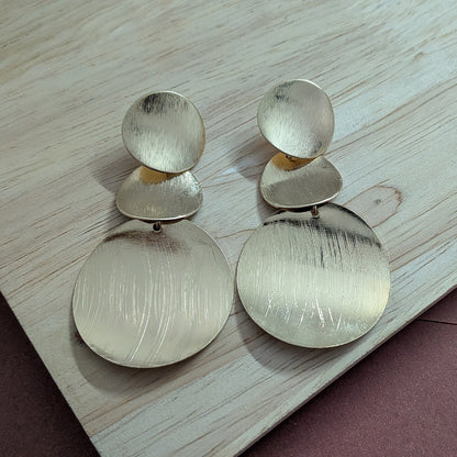 Elegant 5pcs Stainless Steel Unique Earrings Set for Women & Girls