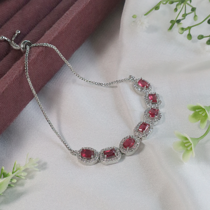 Bright Glow American Diamond Bracelet