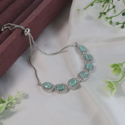 Bright Glow American Diamond Bracelet