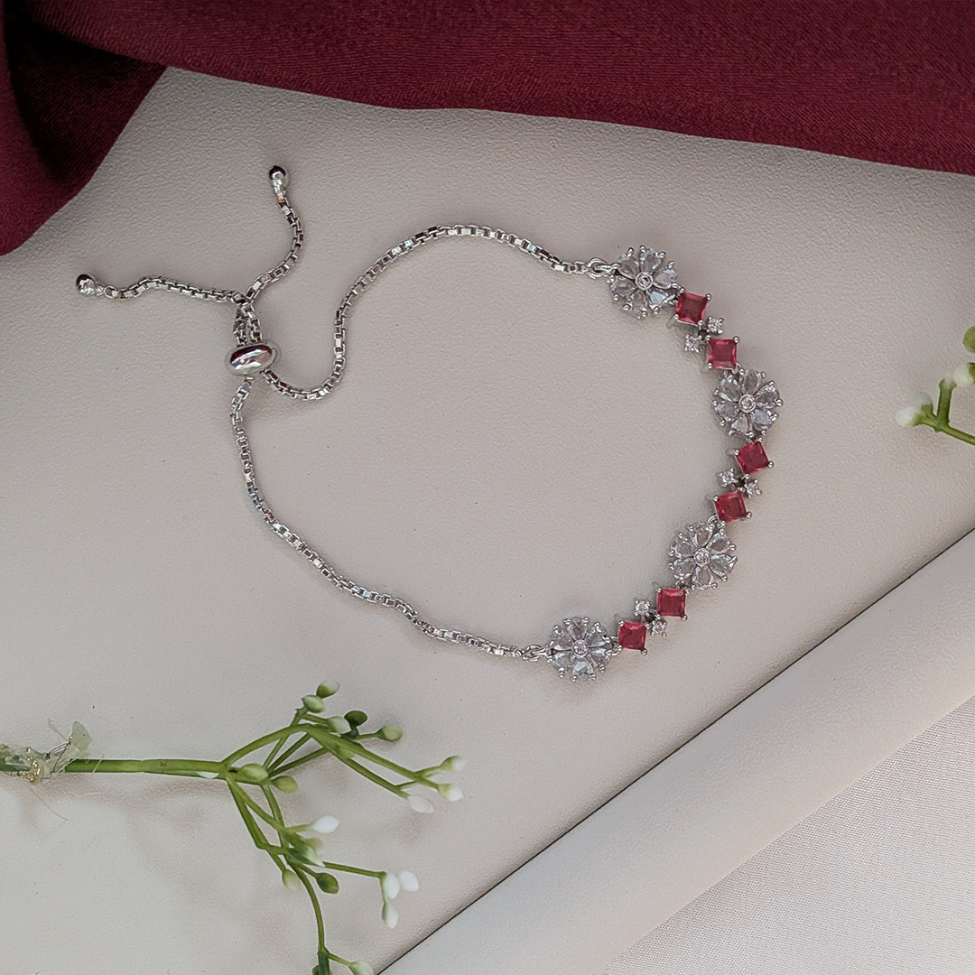 Glamour Spark American Diamond Bracelet