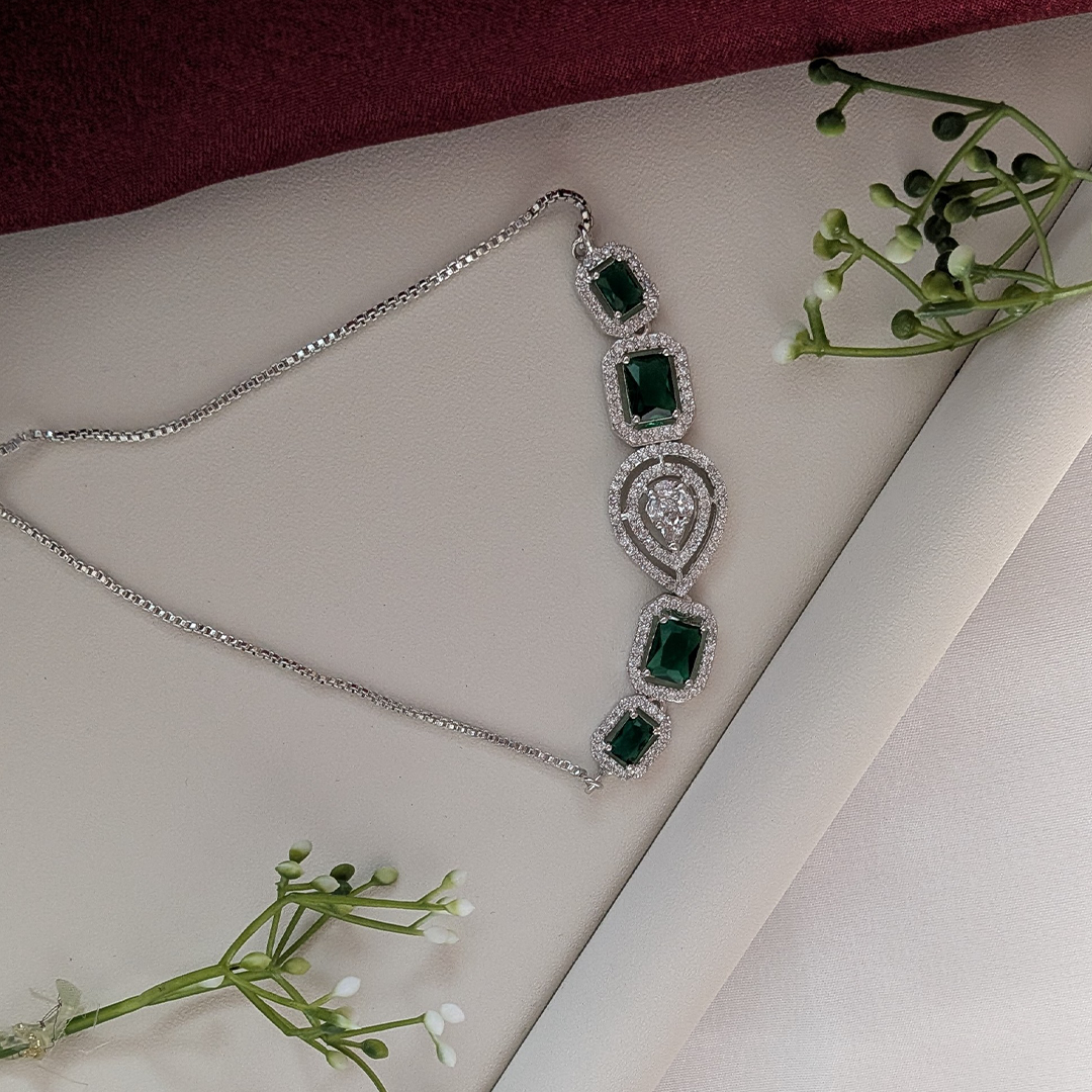 Radiance Lite American Diamond Bracelet