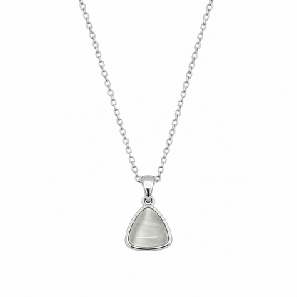 Stylish Triangle Pendant Necklace for Women & Girls (Anti Tarnish)
