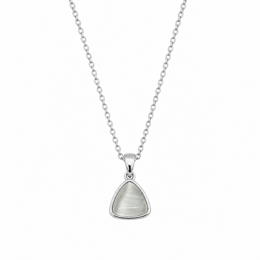 Stylish Triangle Pendant Necklace for Women & Girls (Anti Tarnish)