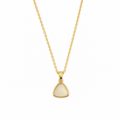 Stylish Triangle Pendant Necklace for Women & Girls (Anti Tarnish)