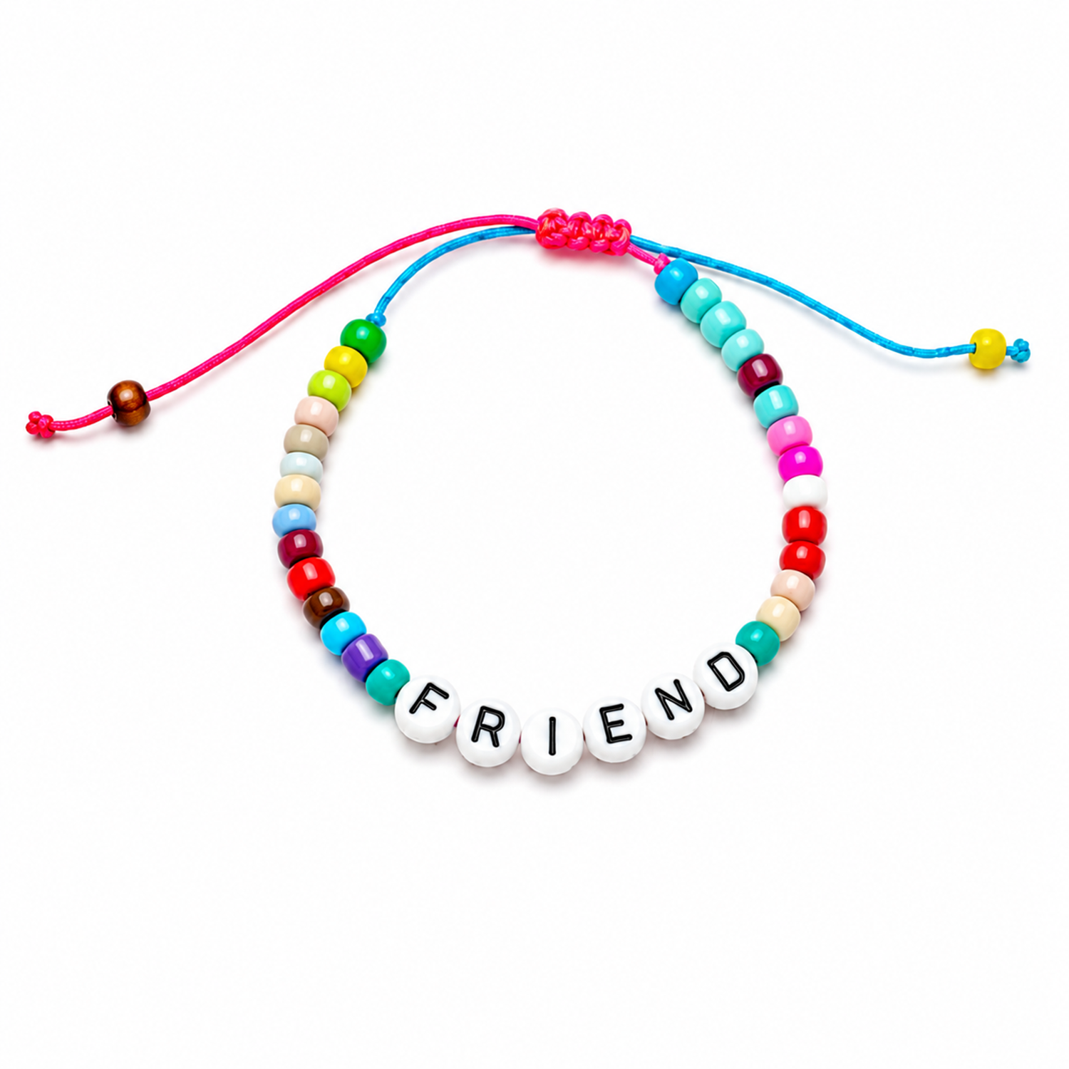Colorful Plastic Beads Friendship Day Bracelets for Kids, Boys & Girls