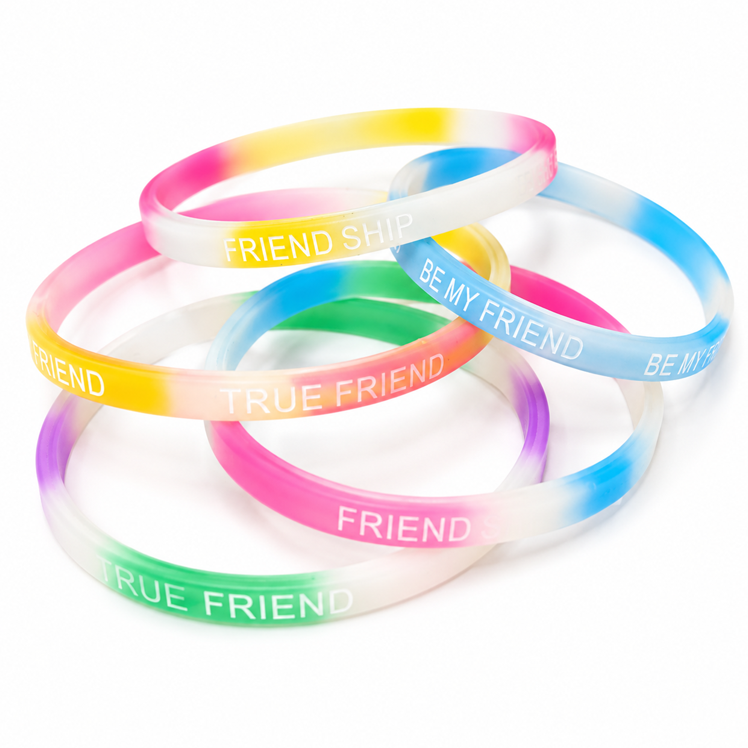 Pack of 5 Friendship Bracelets for Boys, Girls & Best Friends