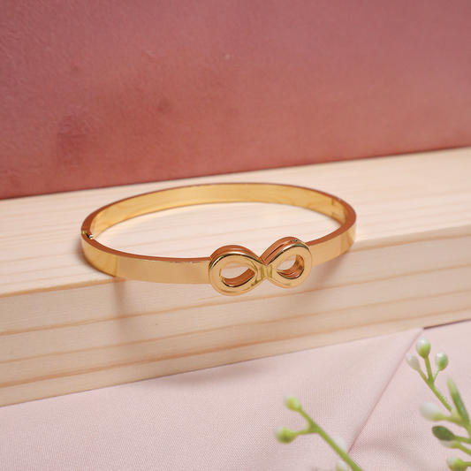 18K Gold Plated Cartier Infinity Bracelet Bangle (Anti-Tarnish)