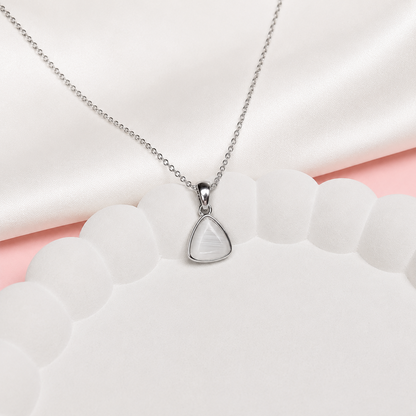 Stylish Triangle Pendant Necklace for Women & Girls (Anti Tarnish)