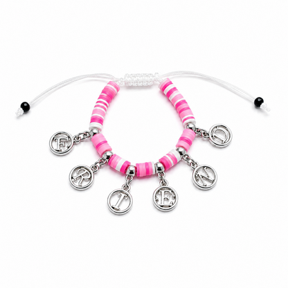 Colorful Rubber Beads Friendship Day Bracelets for Kids, Boys & Girls