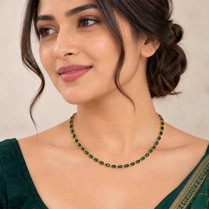3 x 6 Markis Mala Alloy Chain for Girls & Women's