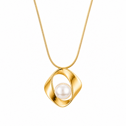 Nest White Pearl Pendant for Girls & Women's
